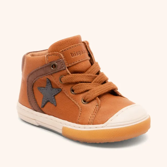 Bisgaard Holger sneaker cognac læderfoer