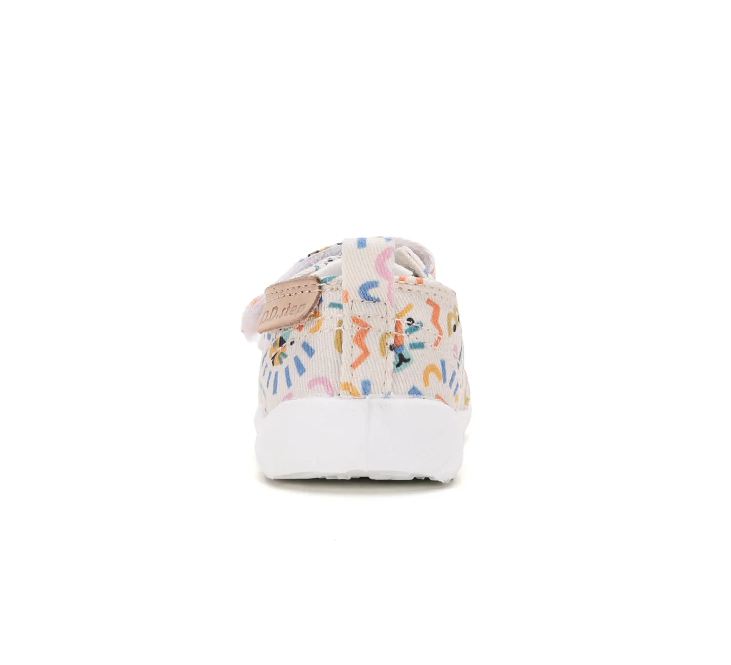DD Step C086-62847 barfodssko lærred pige smal