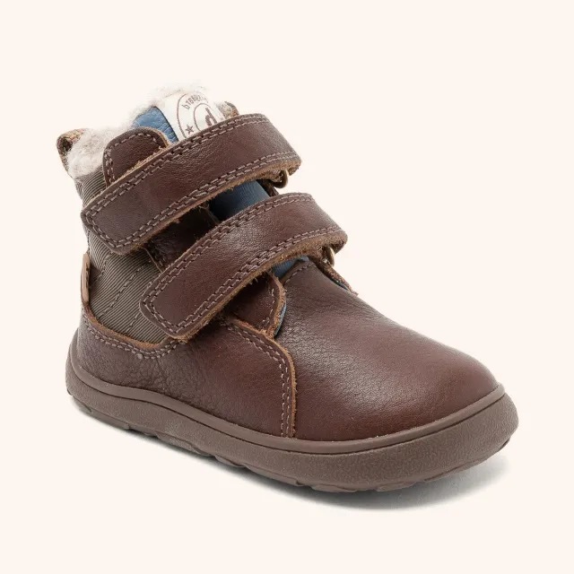 Bisgaard Barefoot Cosmos Tex støvle dark brown tex