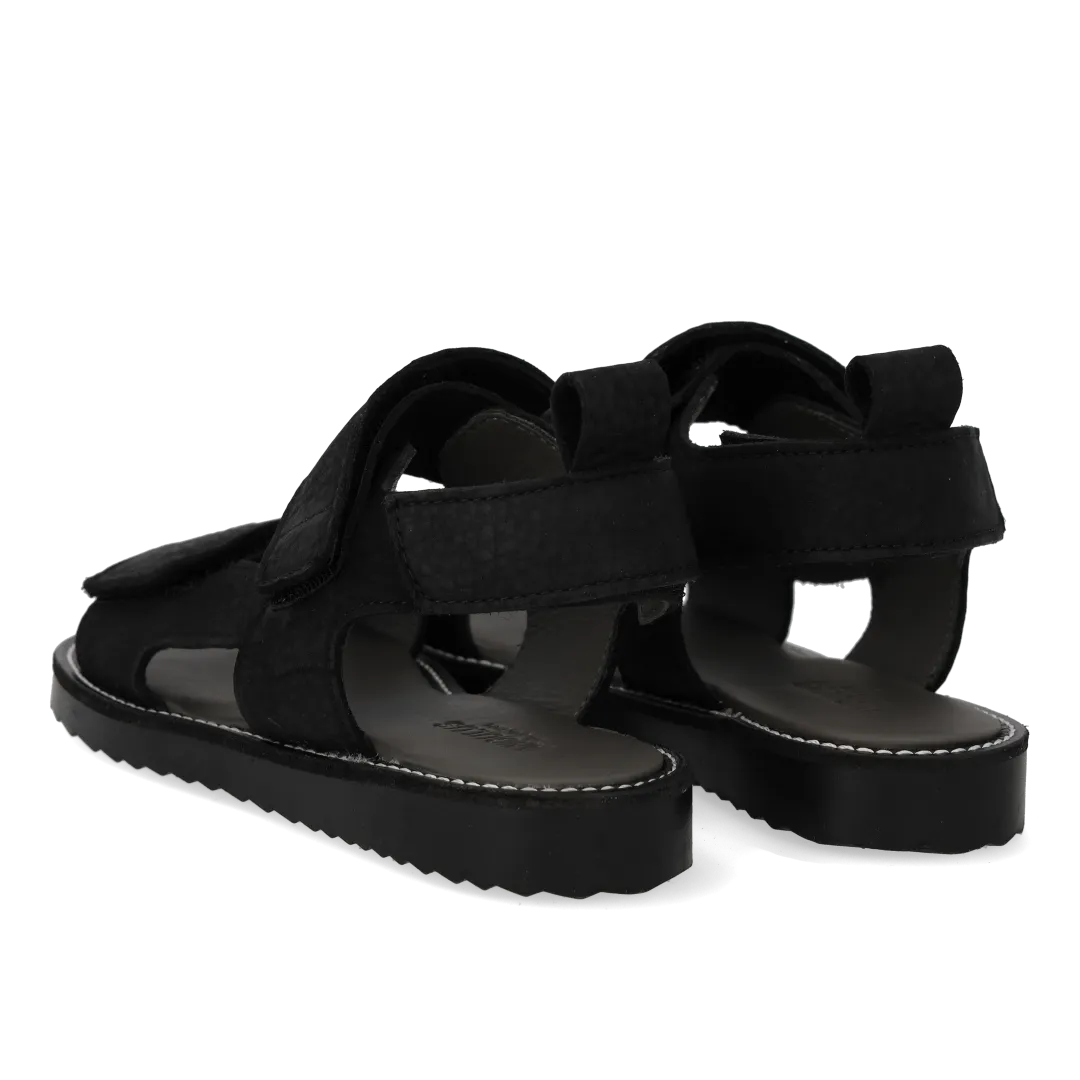 Angulus Velcrosandal børn nubuck dobbelt velcro
