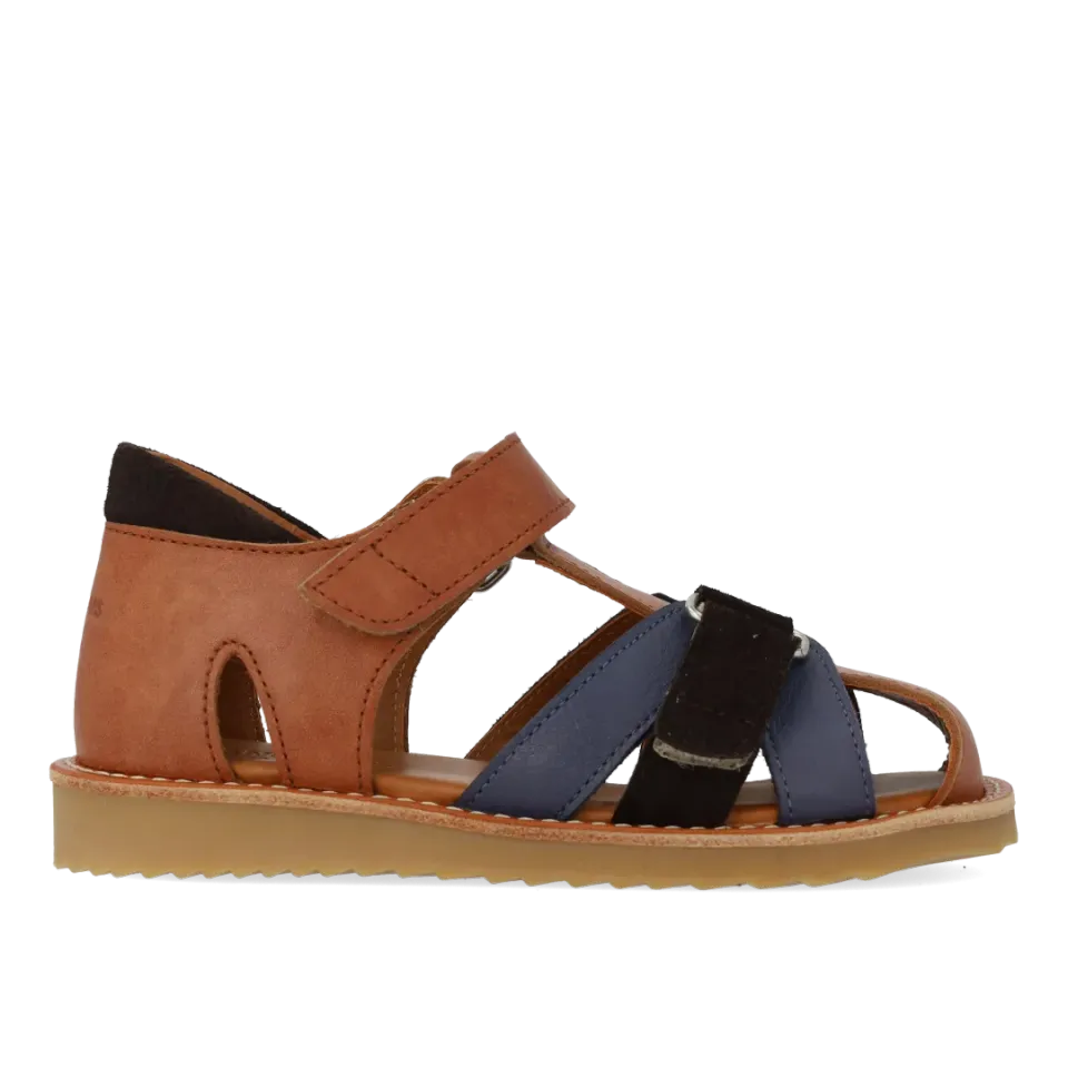 Angulus Colour Block Lædersandal børnesandal