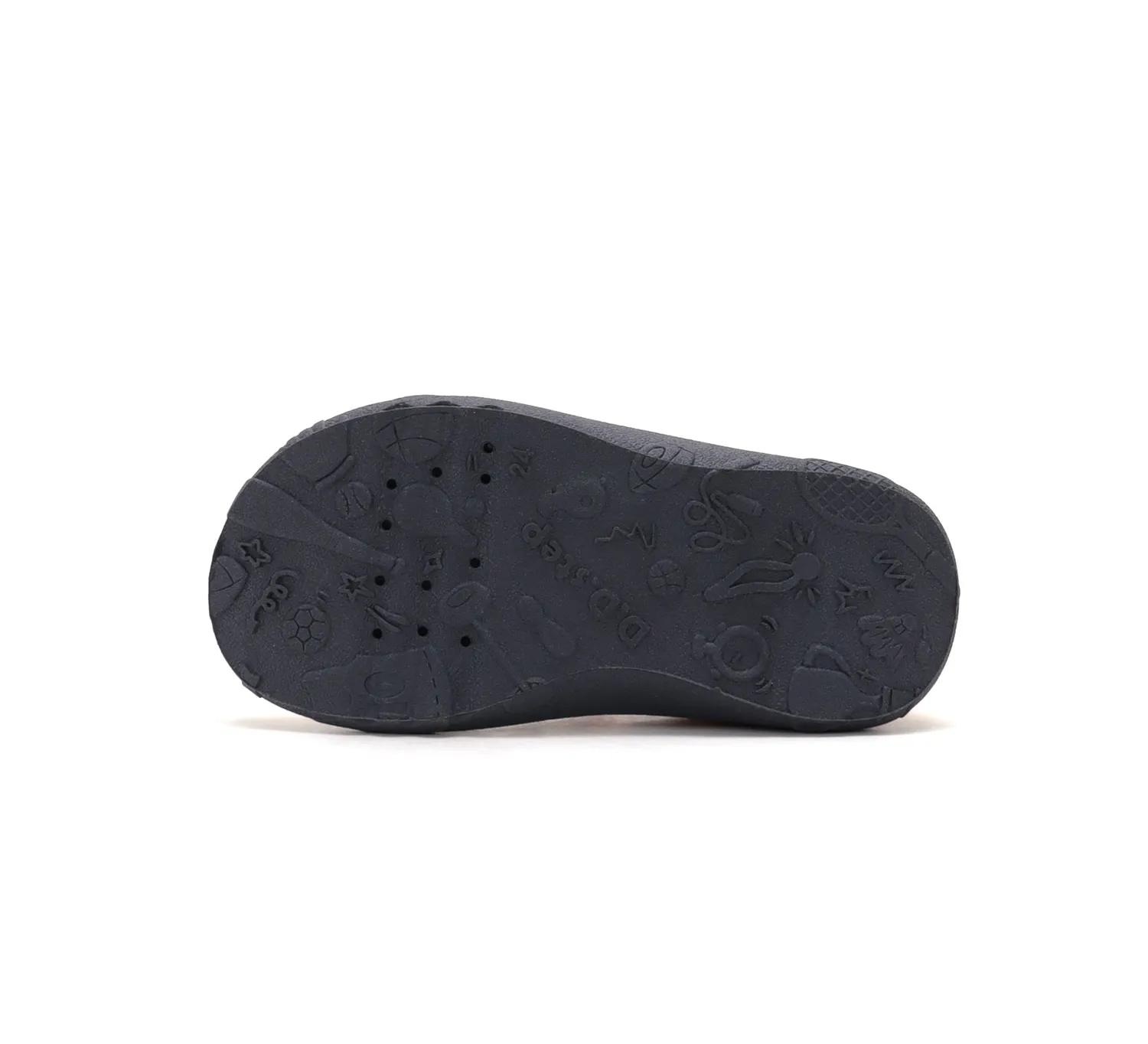 DD Step C086-62397A barfod lærredssko drenge