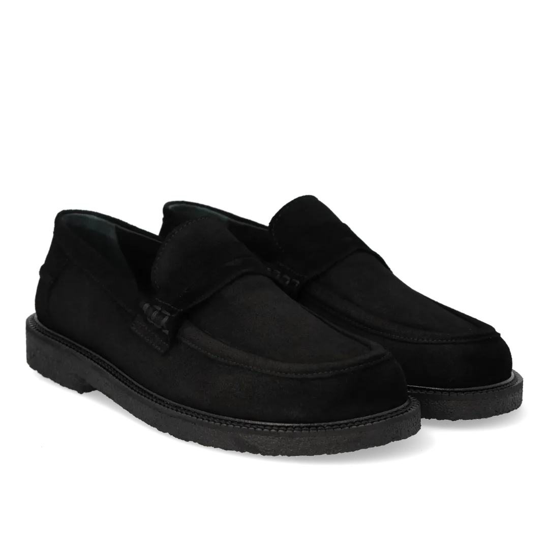 Angulus Loafer klassisk penny loafer bred pasform