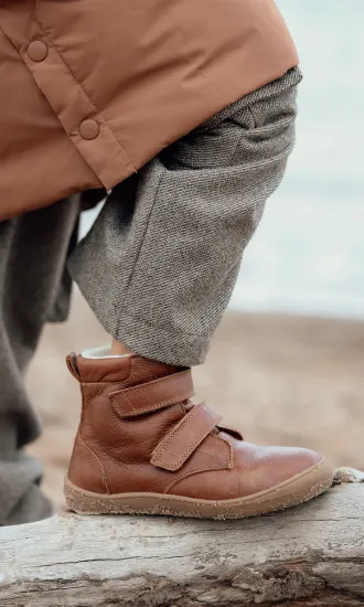 Gogsig Dark Brown vinterstøvle brun – uld