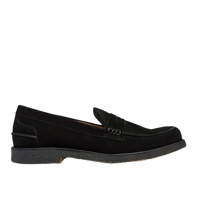 Angulus Penny loafer herresko skind mandelsnude
