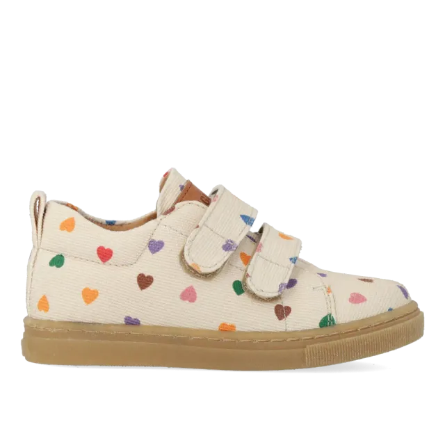 Angulus klassisk sneakers kanvas velcro recycled