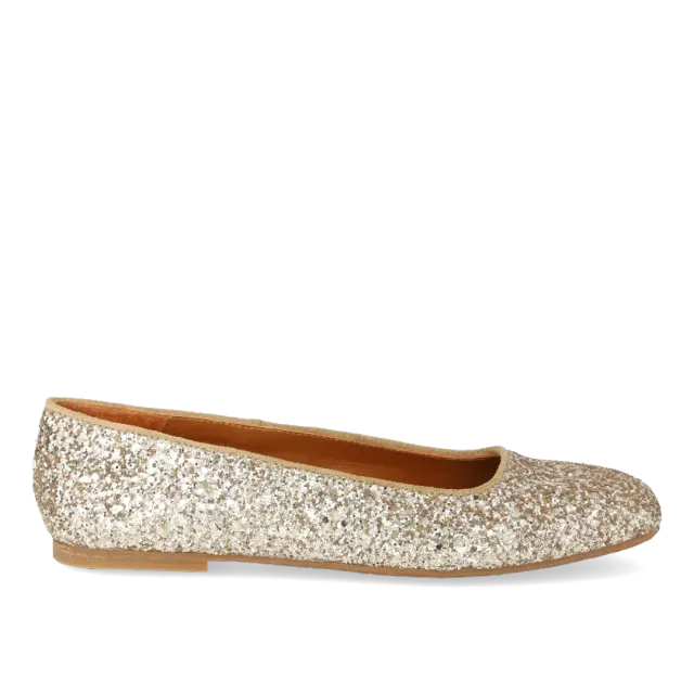 Angulus Ballerina funklende glitter damesko fest
