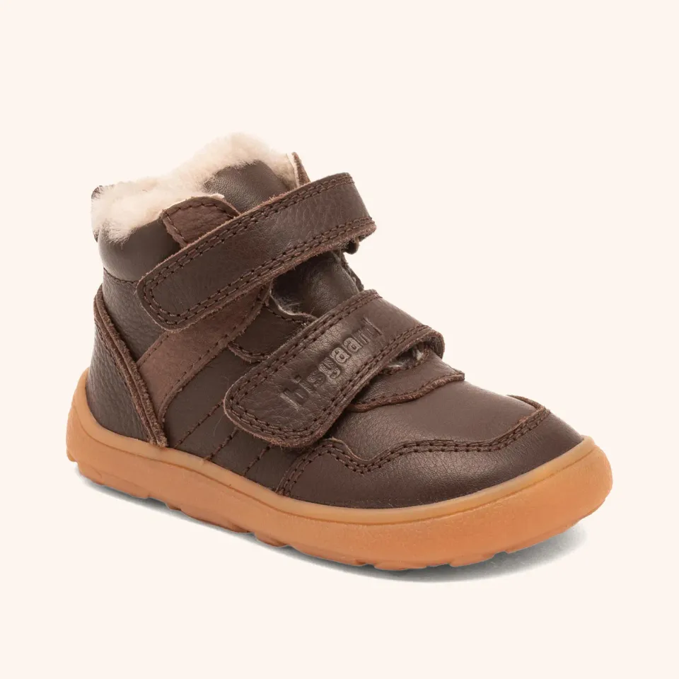 Bisgaard Barefoot Becky barfodssko lamb brown lammeskind