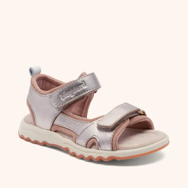 Bisgaard Coco sandaler rose gold læder