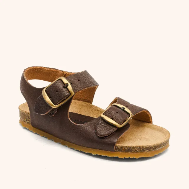 Bisgaard Alfie sandal dark brown let sommersandal