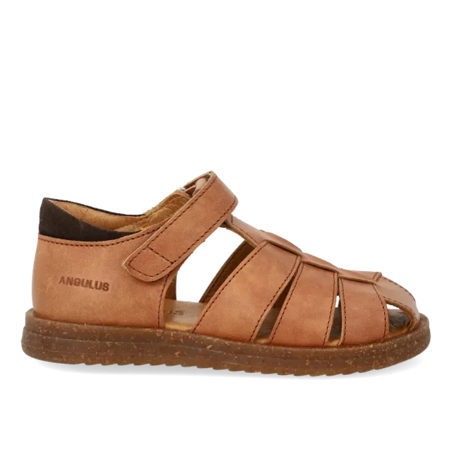 Angulus sandal lukket tå velcro sidste par børn