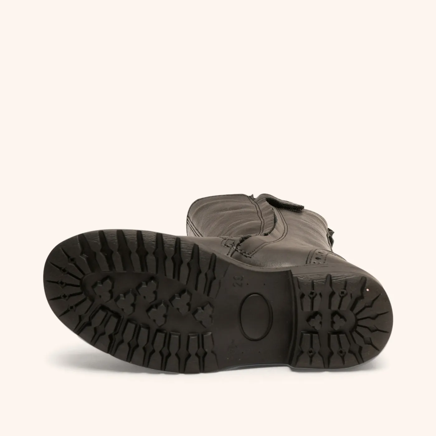 Bisgaard Myra Lamb støvle black lammeskind
