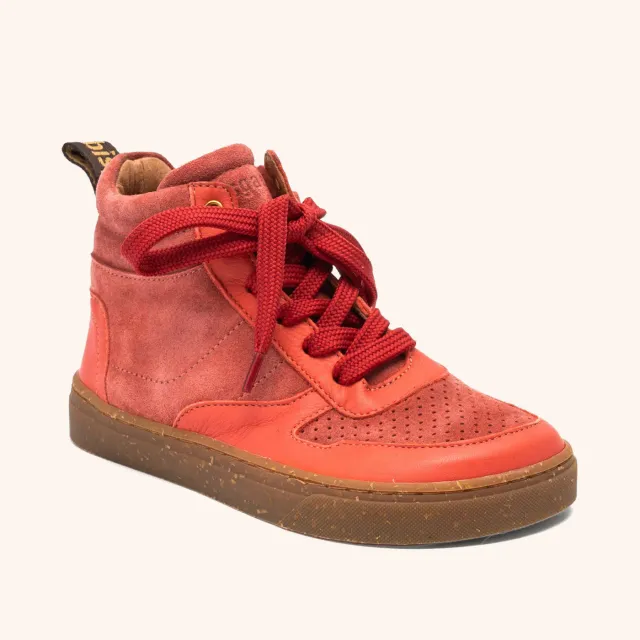 Bisgaard Barefoot Lisva barfodssneaker pink bred tåboks
