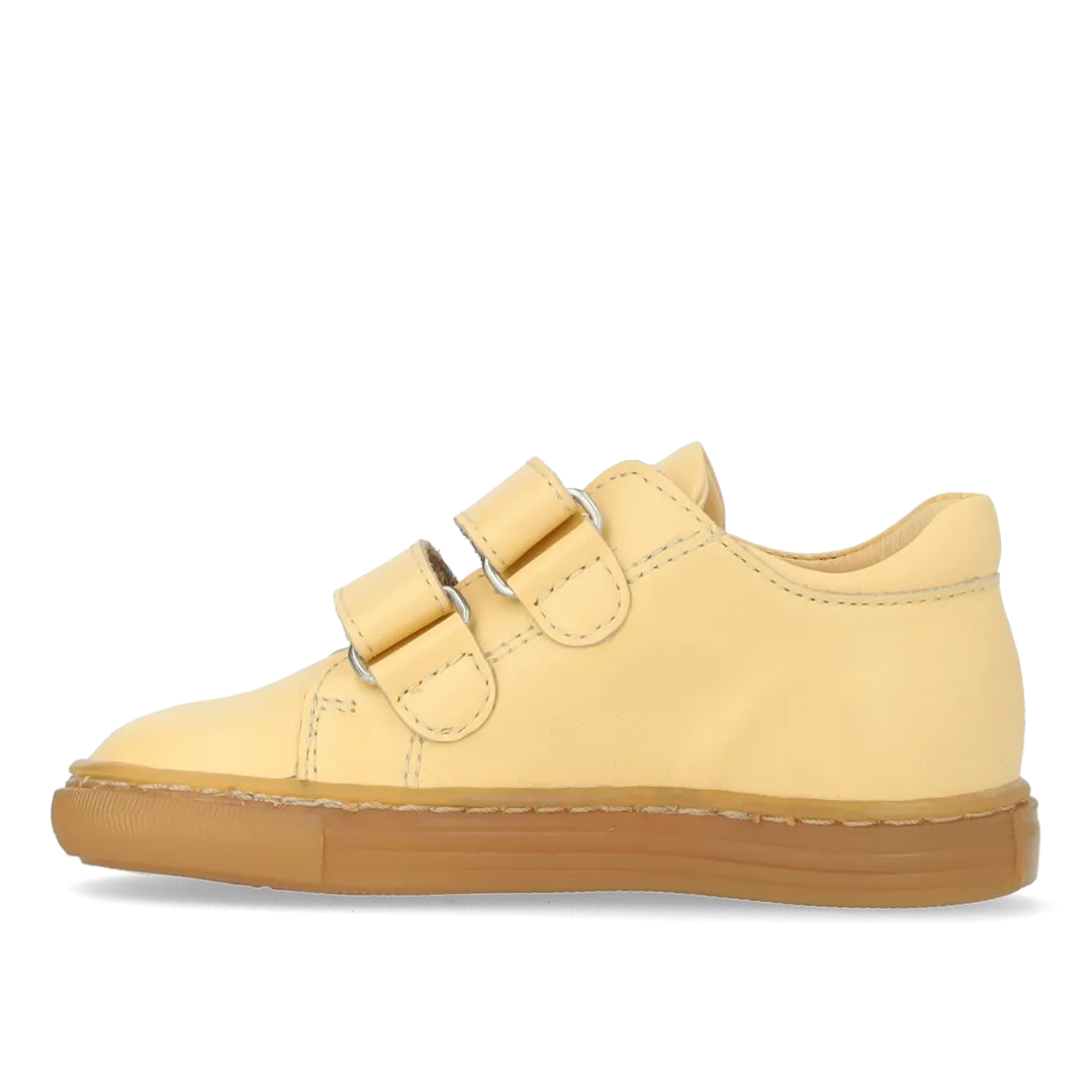 Angulus Begynder sneaker børnesko blomst velcro