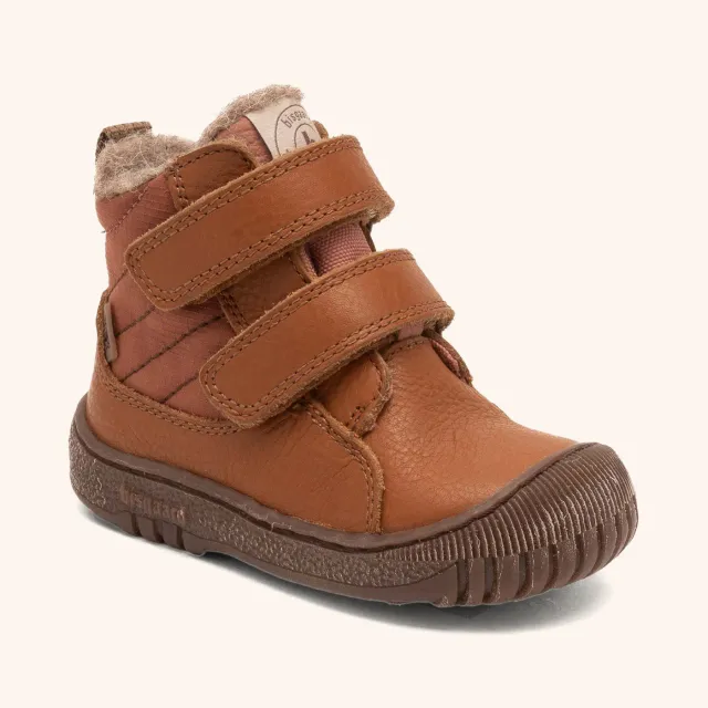 Bisgaard Helton Tex vinterstøvle cognac vandtæt