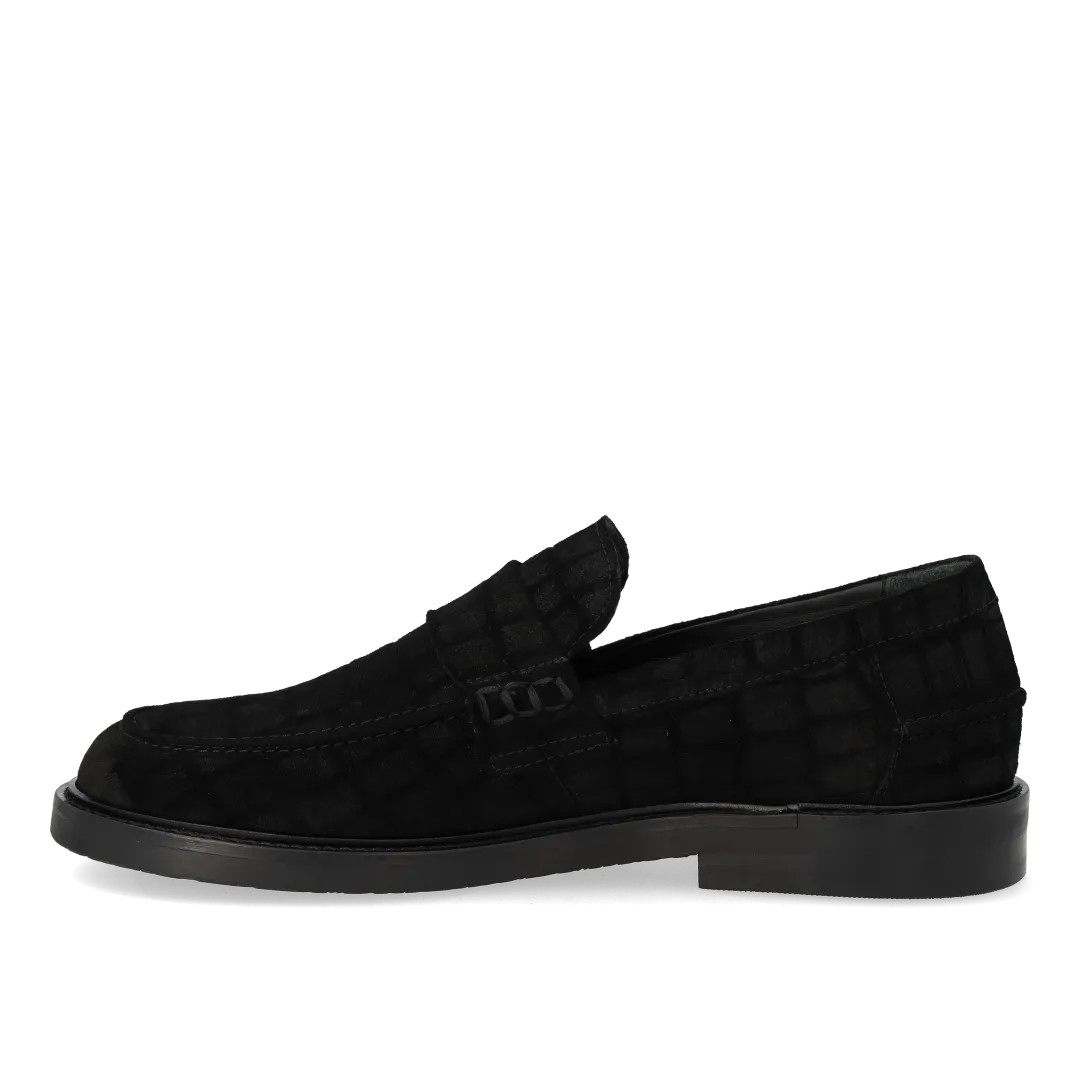 Angulus Penny loafer bred pasform lædersko