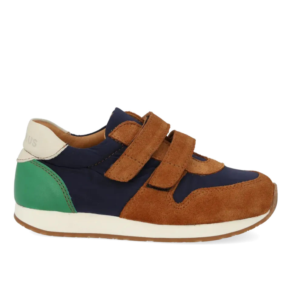 Angulus Running sneaker colour-block velcro