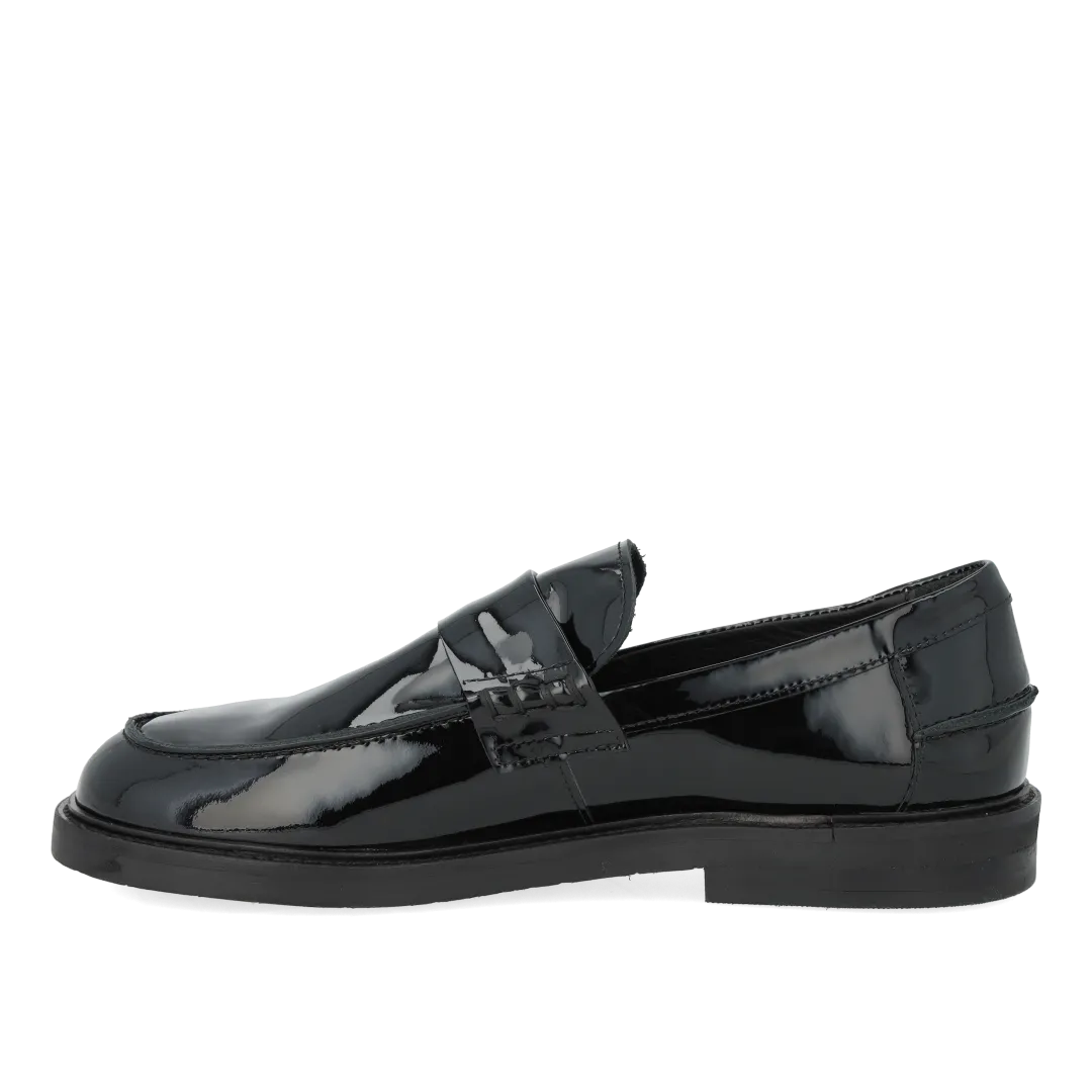 Angulus Klassisk Penny loafer bred pasform