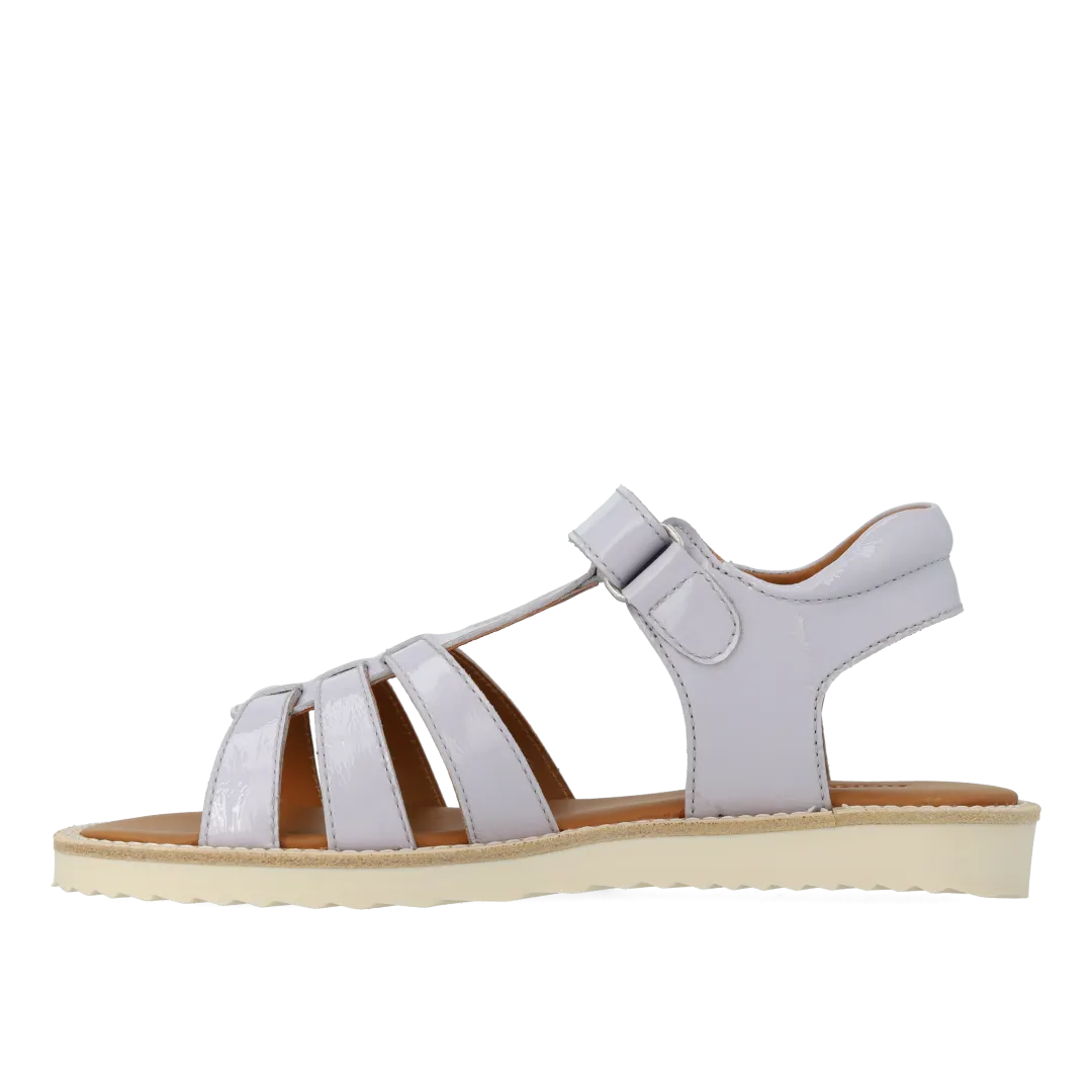 Angulus Sandal T-rem velcro børnesandal læder let sål