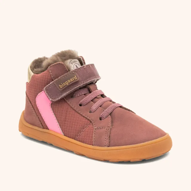 Bisgaard Barefoot Rafael Lamb sneaker heather lam