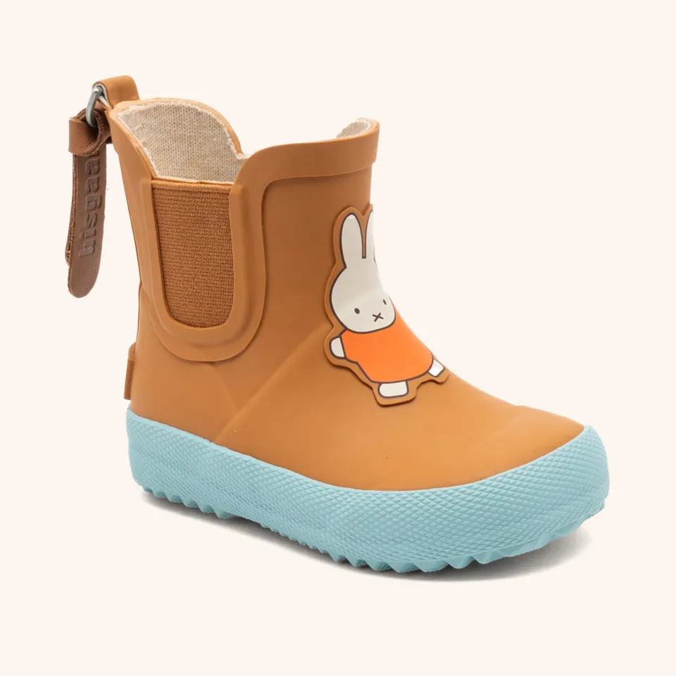 Bisgaard Baby Rubber gummistøvle brun Miffy