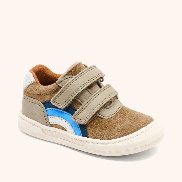 Bisgaard Rainbow Low sneaker earth velcro