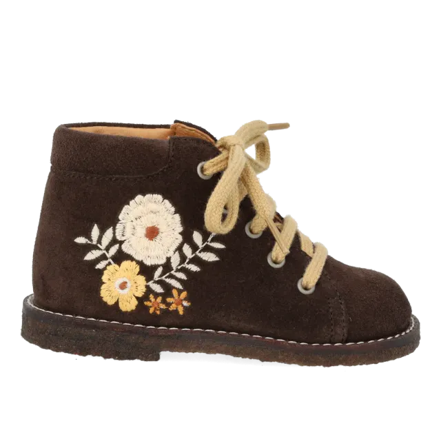 Angulus Begynder Snøresko babysko blomster