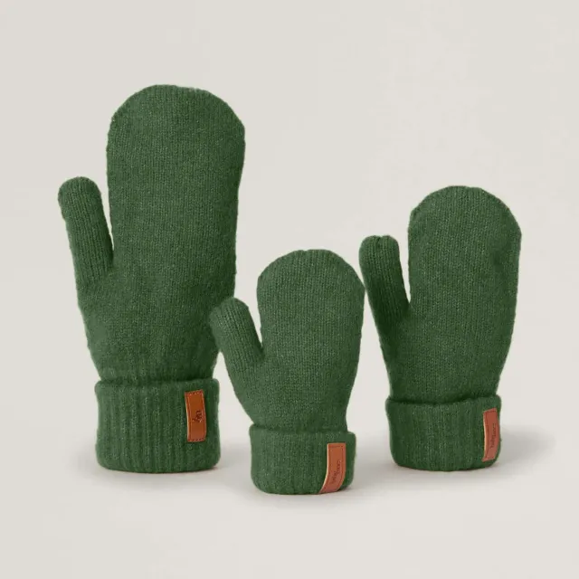 BabyMocs Mittens vanter Greige 0 mdr-2 år