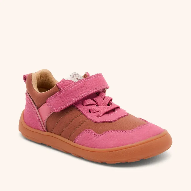Bisgaard Baloo barfodssko pink læder