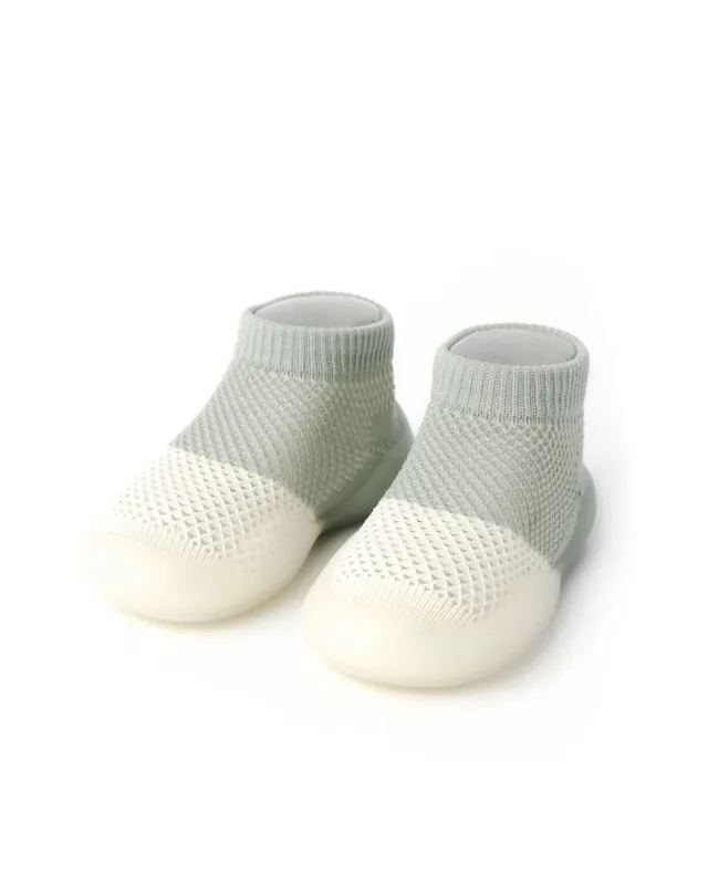 Minifus Sommer begyndersko grå barfodssko 18/19