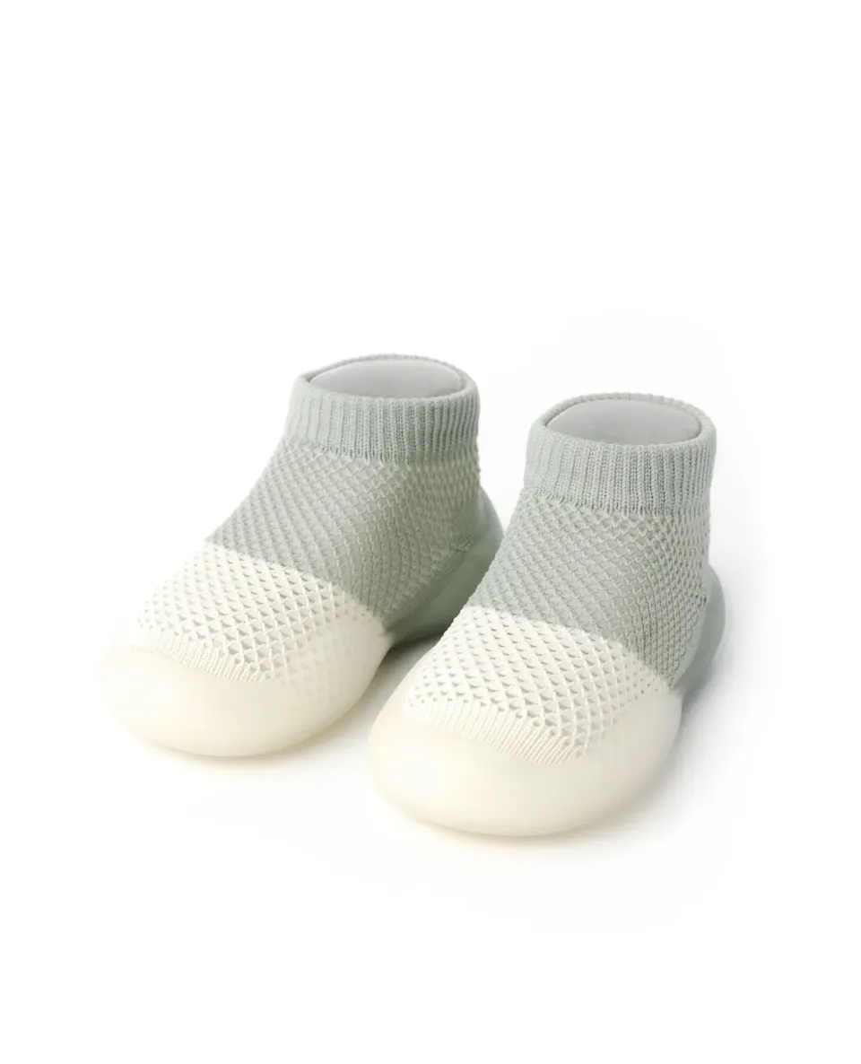 Minifus Sommer begyndersko grå barfodssko 18/19