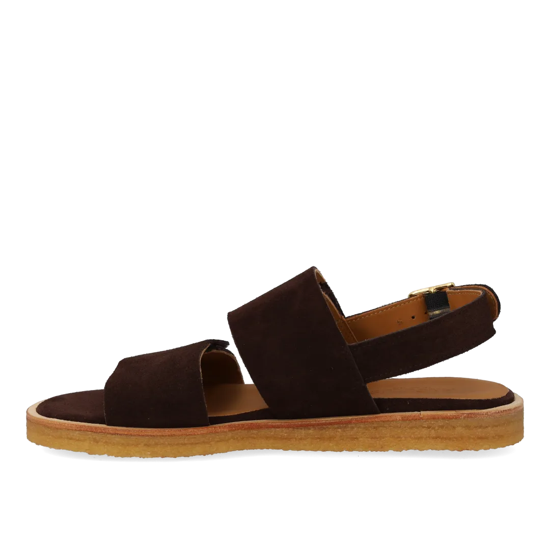 Angulus Sandal velcroremme damesandal læder