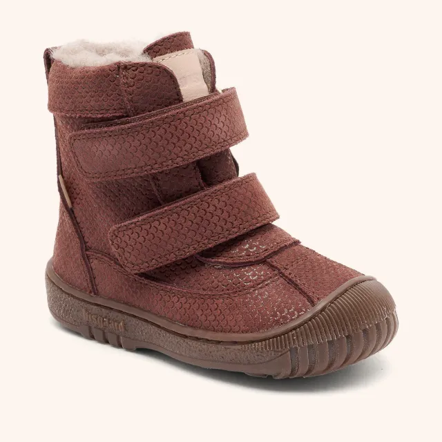Bisgaard Ellis Tex vinterstøvle plum vandtæt
