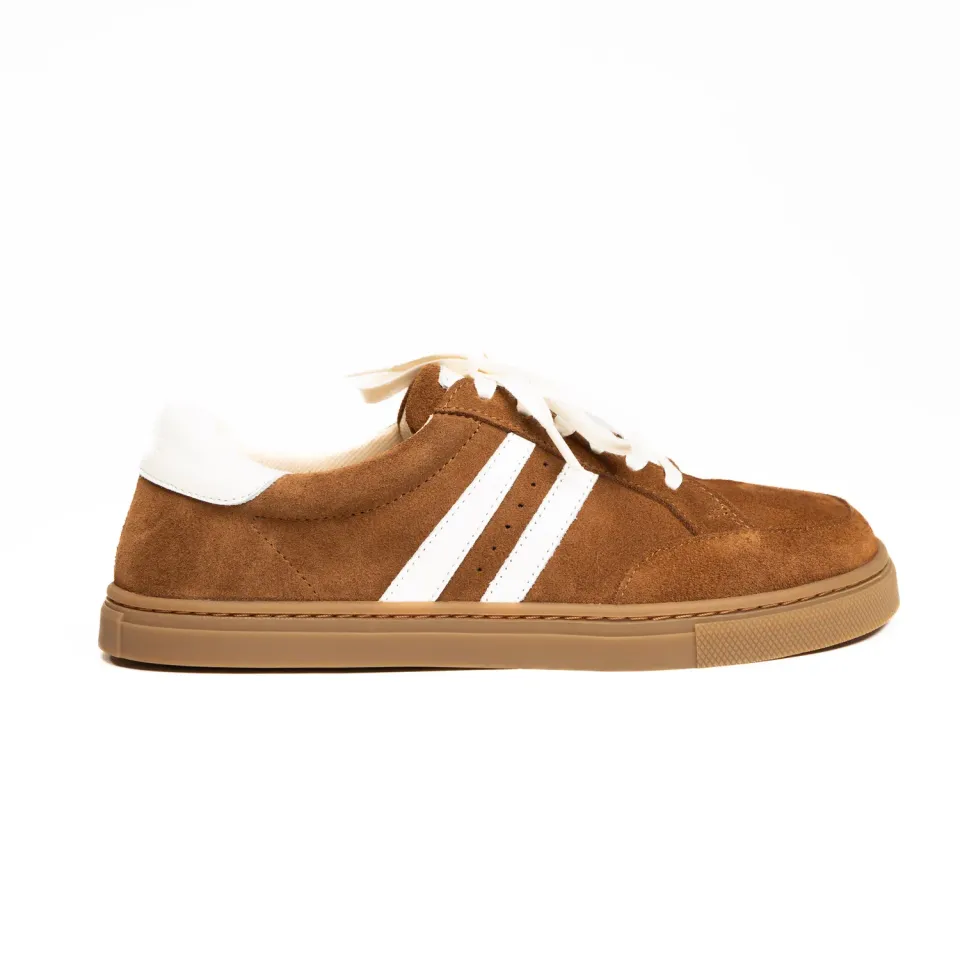Gogsig Luca Mocca sneaker brun ruskind kvinder