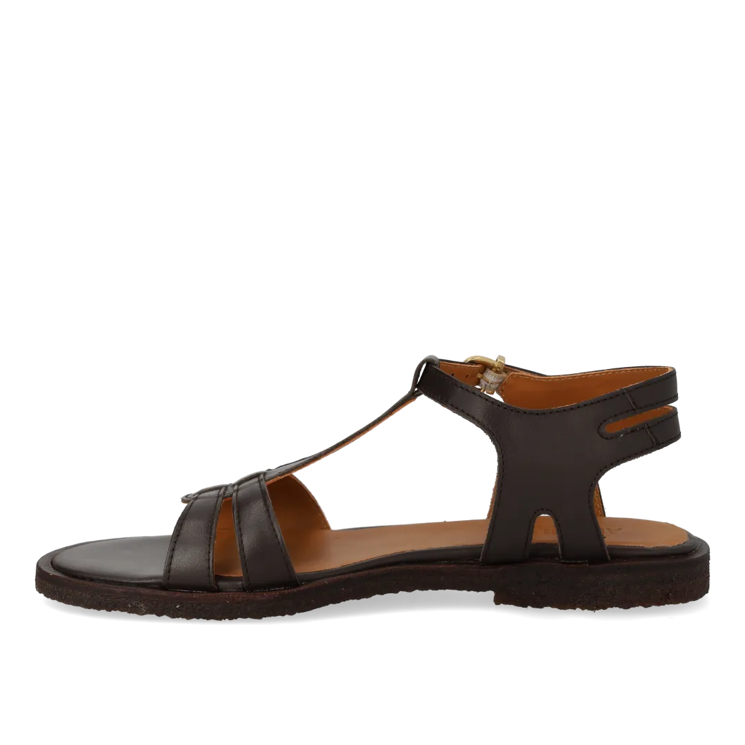 Angulus Klassisk remsandal sandal læder