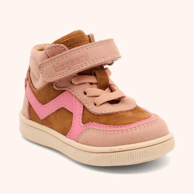 Bisgaard Jagger sneaker rose læder skridsikker