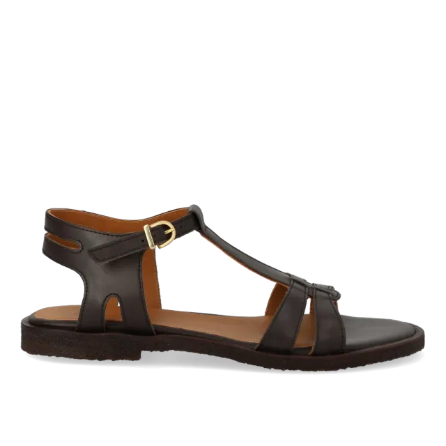 Angulus Klassisk remsandal sandal læder