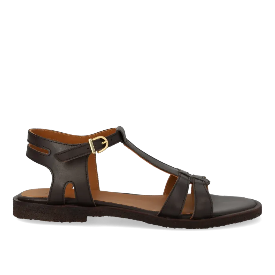 Angulus Klassisk remsandal sandal læder