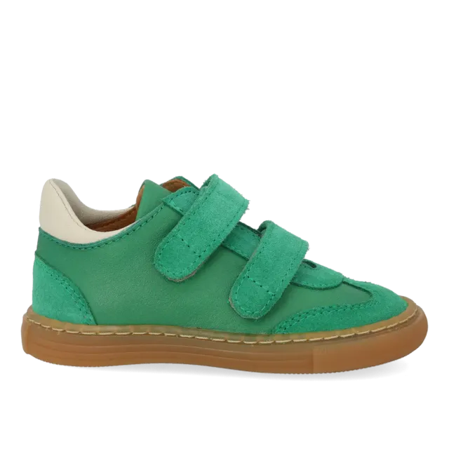 Angulus Sporty colour-block begynder sneakers velcro læder