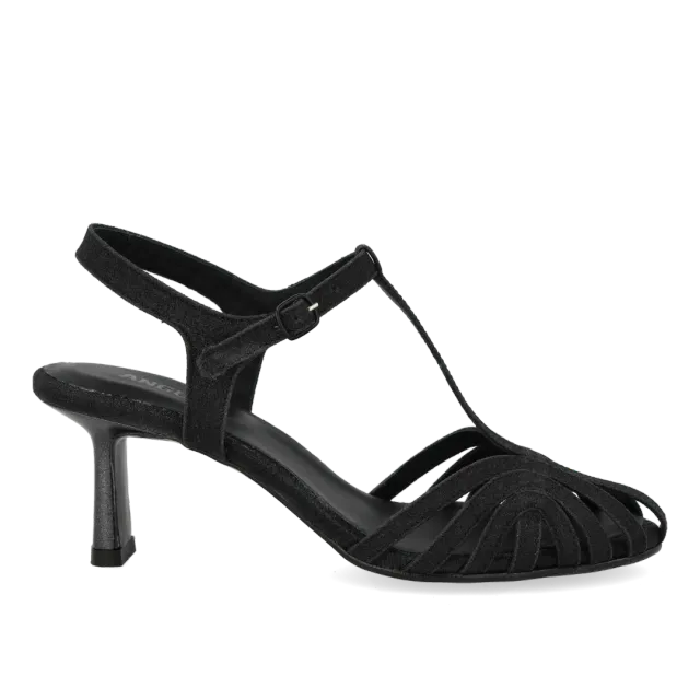 Angulus Glitter Sandal højhælet 6 cm