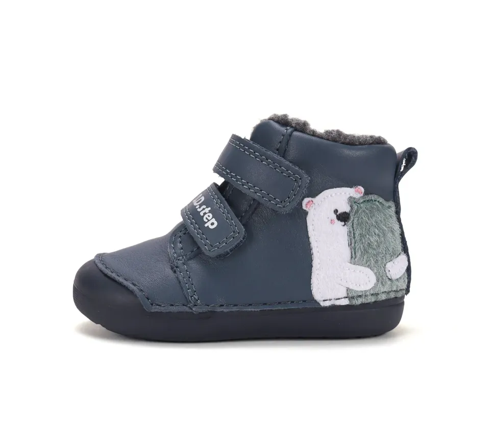 DD Step W066-62479 vinterstøvle baby første skridt