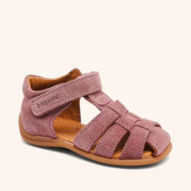 Bisgaard Carly sandal violet lukket læder