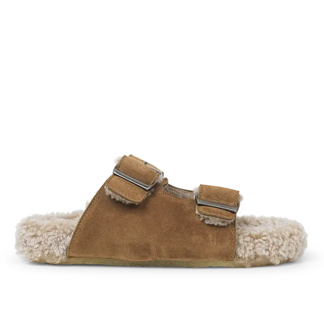 Angulus Fodseng slip-on damesko lammeskind