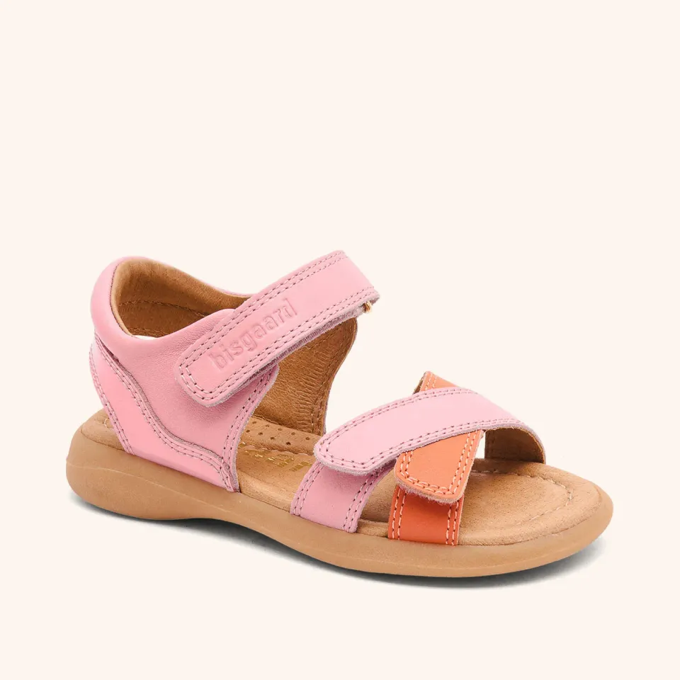 Bisgaard Sofie sandal pink læder åben