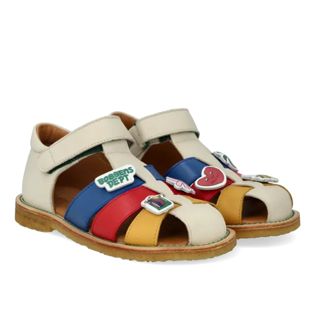 Angulus x Bobben's Dept børnesandal velcro charms
