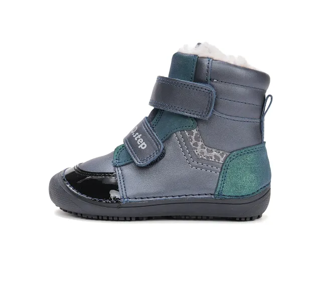 DD Step W063-52804C barfodssko vinter pige foret