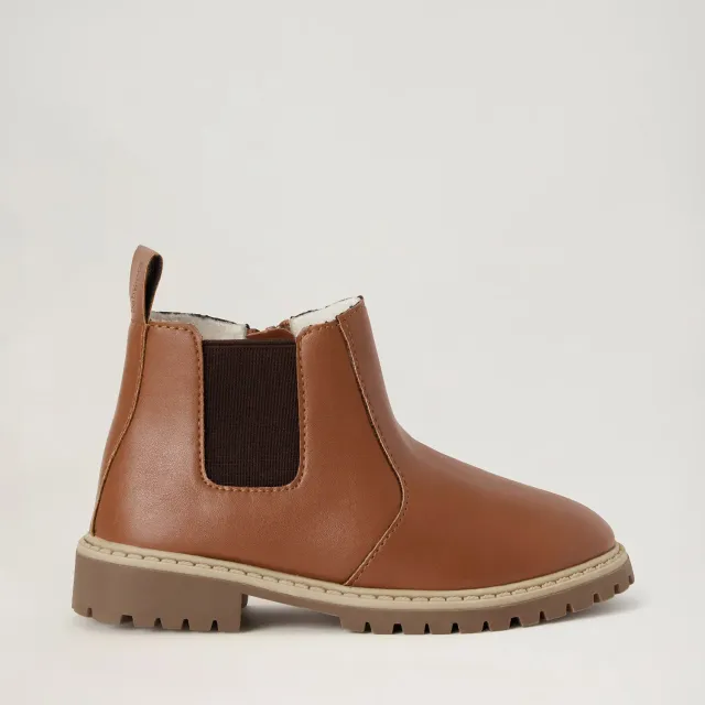 BabyMocs Little Explorer Boots barfodssko Cognac 22
