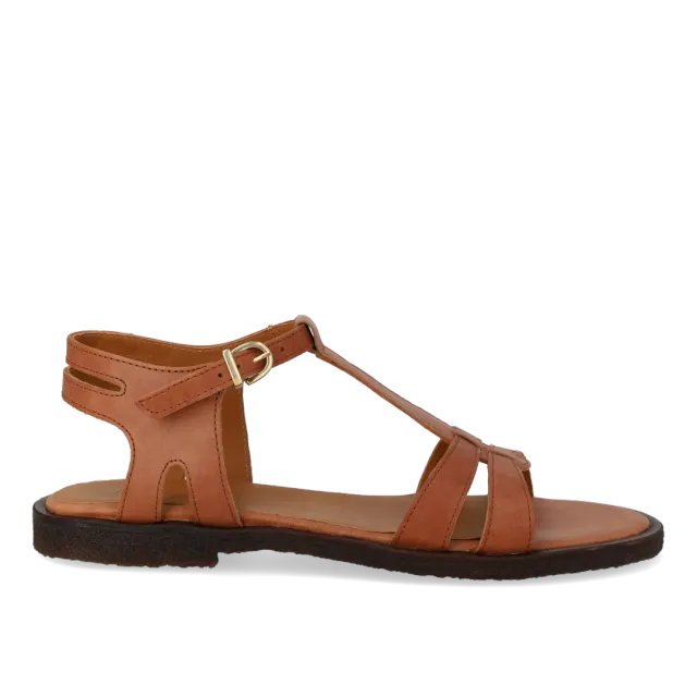 Angulus Klassisk Remsandal sandaler str 36-42 læder