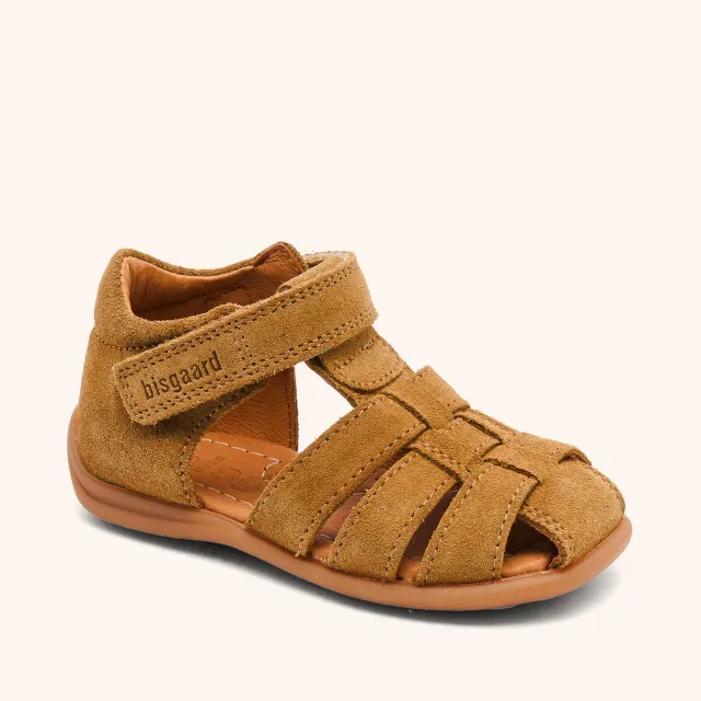 Bisgaard Carly sandal cacao lukket læder