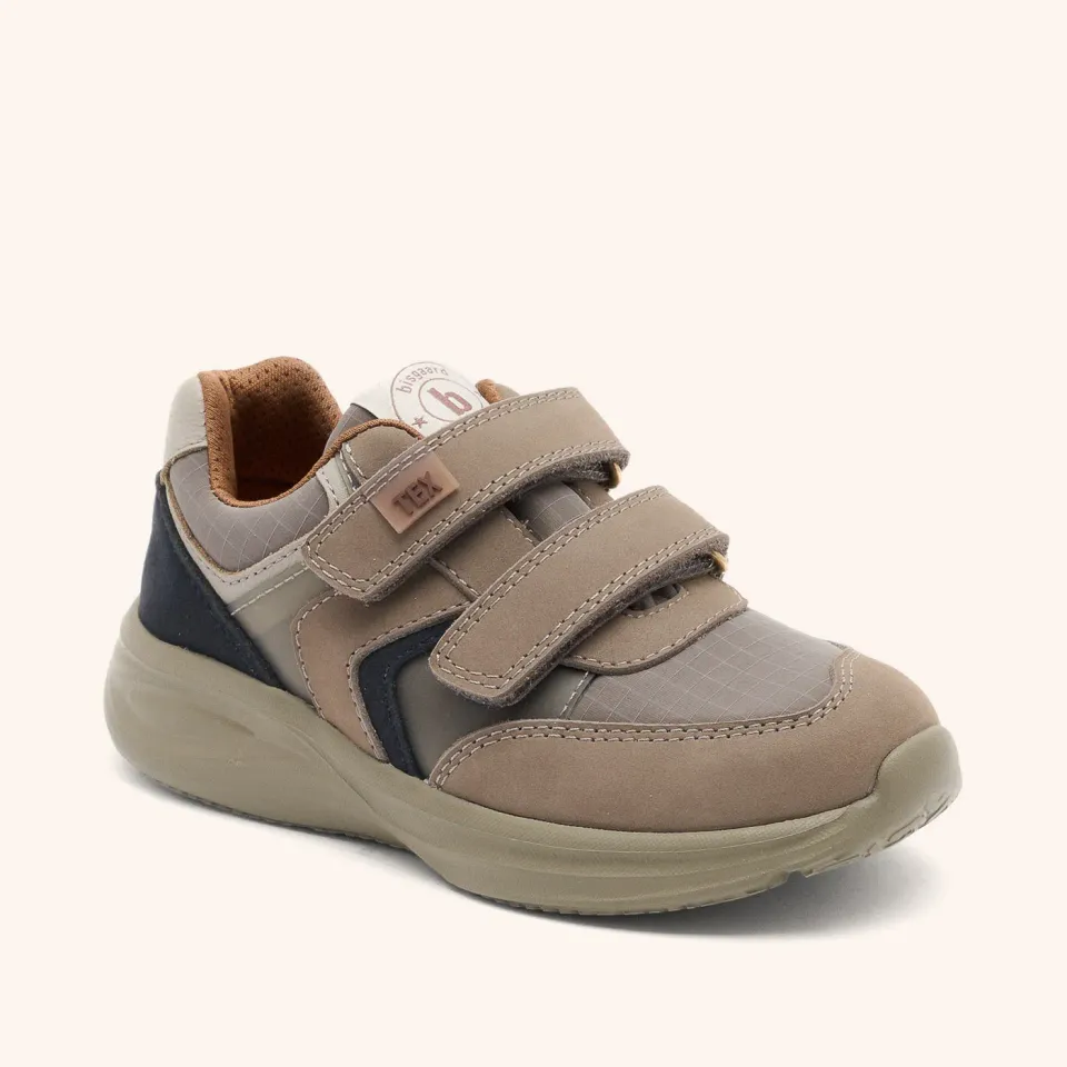 Bisgaard Yuki Tex Grey vandtæt sneaker læder